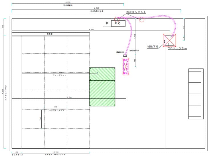 大阪設置図面