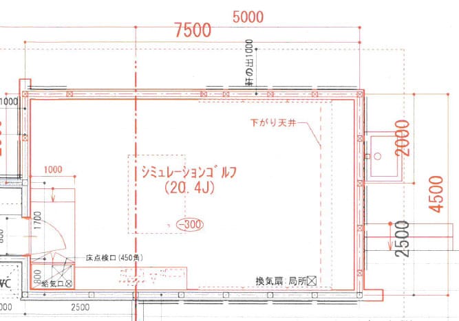 設置場所図面