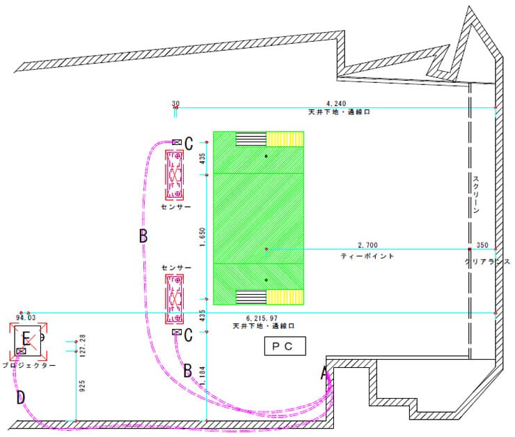 設置場所図面