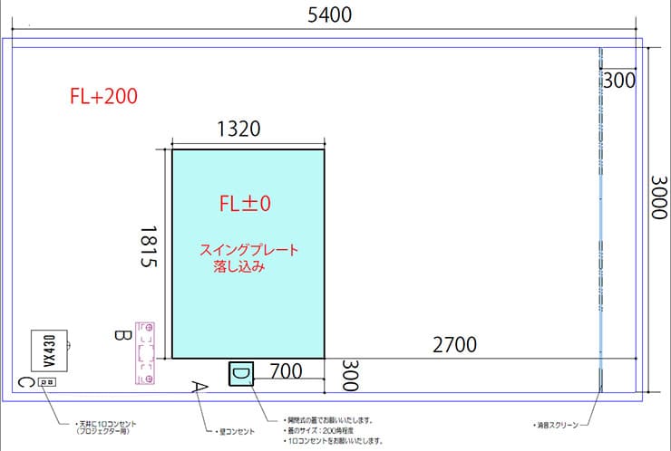 設置場所図面