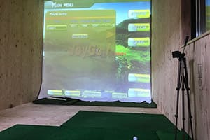 静岡県賀茂郡の個人宅様に、スイングプレート付属の弊社ゴルフシミュレーター「Joygolf Smart+」を導入いたしました！