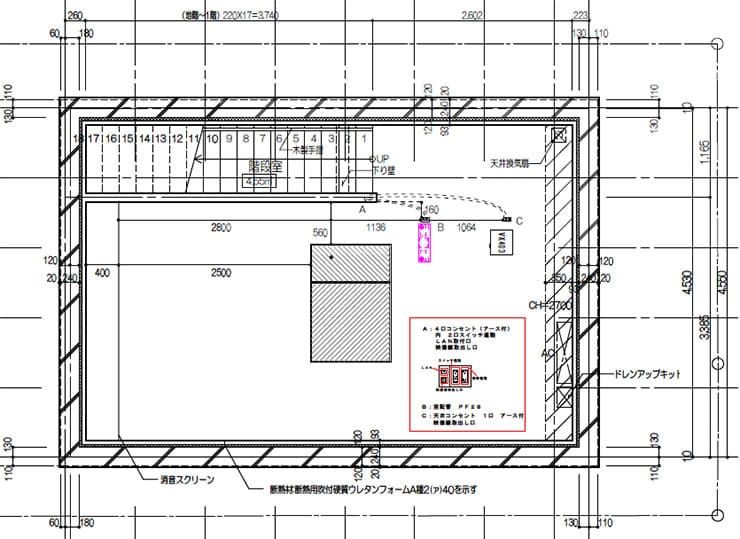 設置場所図面