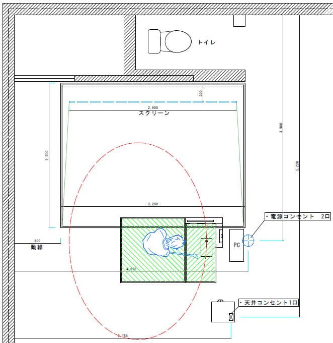 設置場所図面