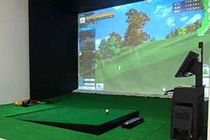 大阪府大阪市の個人宅様に、弊社ゴルフシミュレーター「Joygolf Smart+（オートティ付きスイングプレート付属）」を導入いたしました！