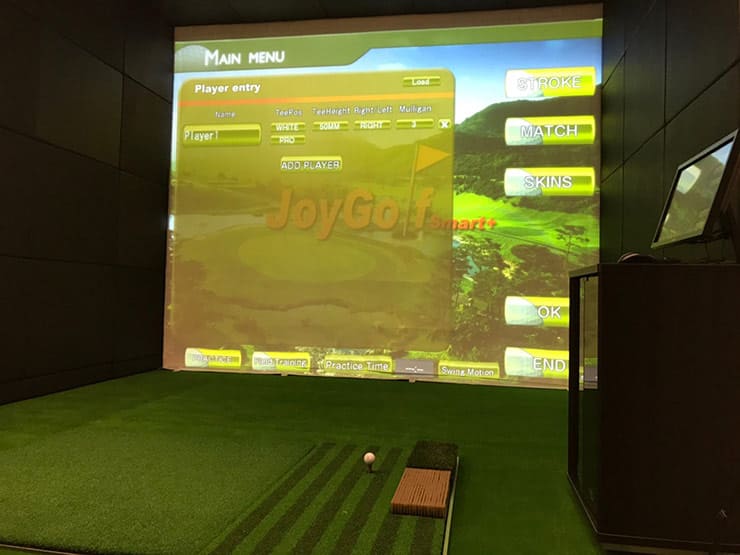 弊社ゴルフシミュレーター「JoyGolf Smart+」を導入