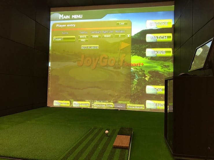弊社ゴルフシミュレーター「JoyGolf Smart+」を導入