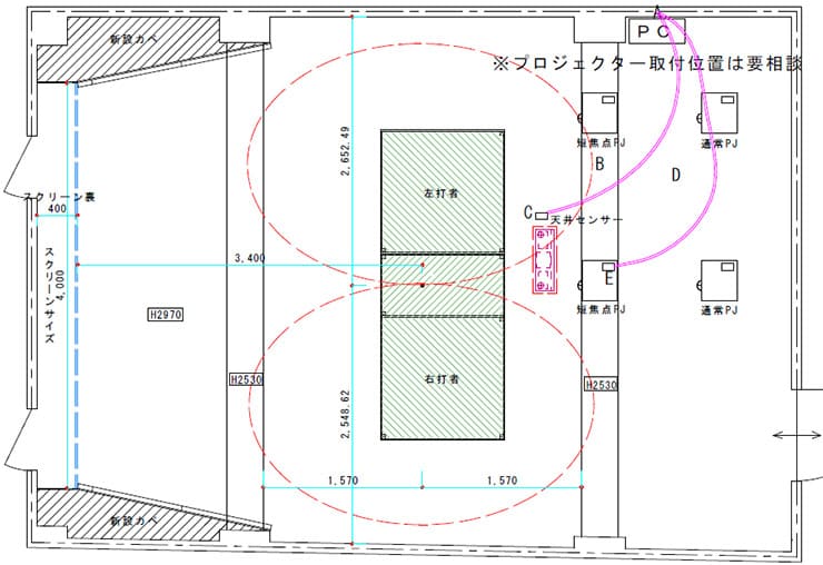 設置場所図面