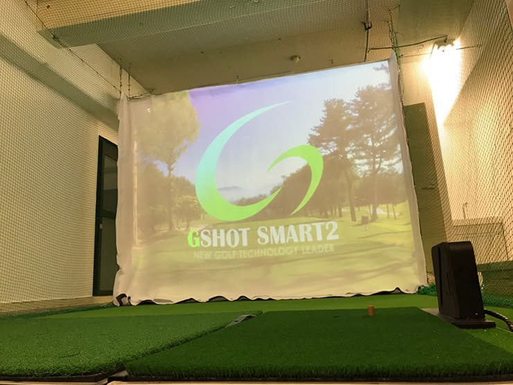 弊社ゴルフシミュレーター「G-shot Smart2」を設置