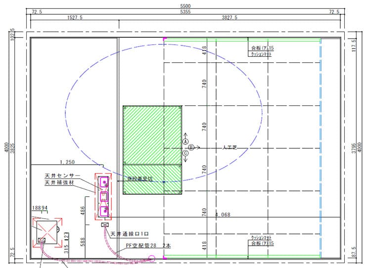 設置場所図面