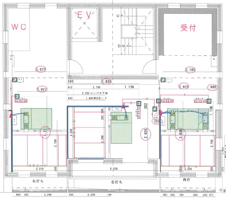 設置場所図面