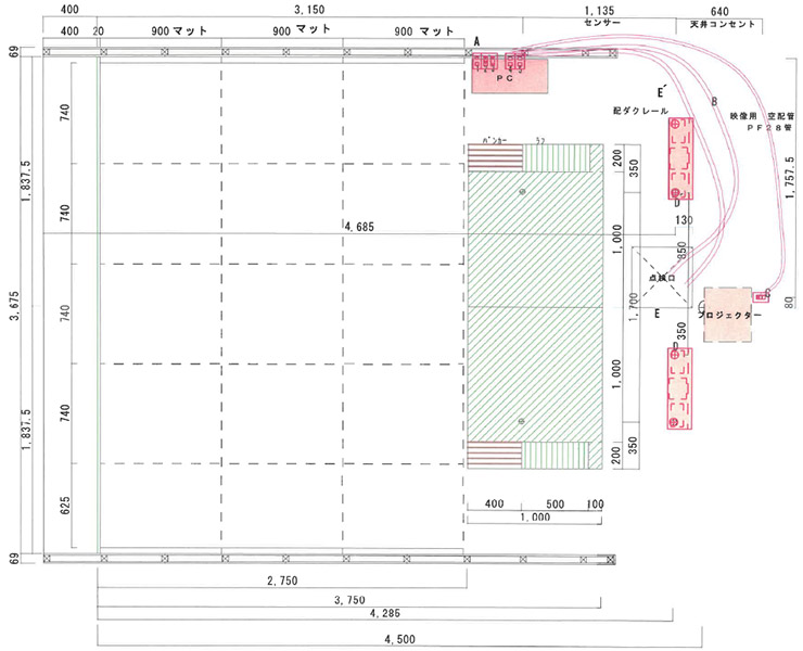 設置場所図面