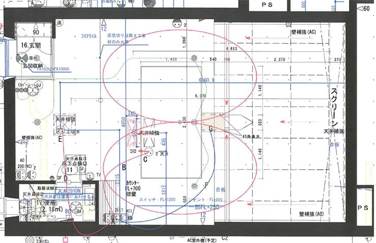 設置場所図面