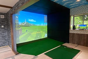 愛媛県の個人様ご自宅に、弊社ゴルフシミュレーター「JoyGolf Smart+」を設置いたしました！※施工の流れも動画でご覧いただけます。