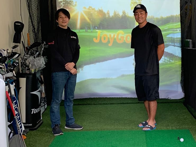 ゴルフランド社製シミュレーションゴルフ「JoyGolf Smart+」を設置