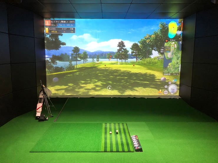 ゴルフランド社製シミュレーションゴルフ「JoyGolf Smart+」を設置