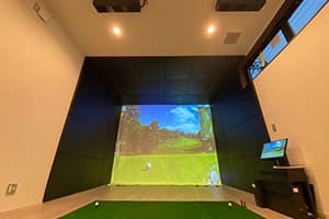 大分県の個人様ご自宅に、弊社ゴルフシミュレーター「JoyGolf Smart+」を設置いたしました！施工の流れも動画でご覧いただけます。