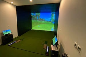 神奈川県の個人様ご自宅に、弊社ゴルフシミュレーター「JoyGolf Smart+」を増設いたしました！