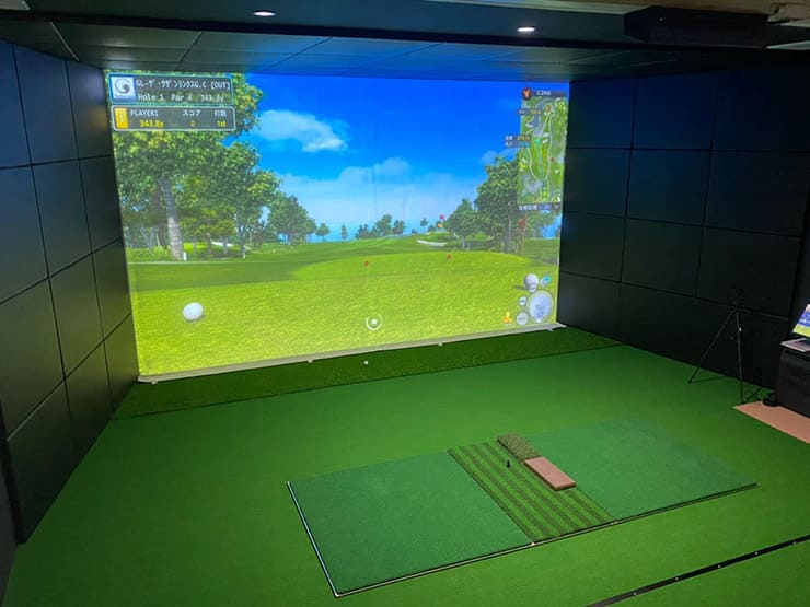 ゴルフランド社製シミュレーションゴルフ「JoyGolf Smart+」を設置