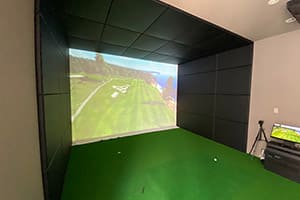 神奈川県の個人様所有の物件に、弊社ゴルフシミュレーター「JoyGolf Smart+」を設置いたしました！