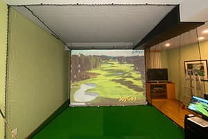 福岡県の個人様ご自宅に、弊社ゴルフシミュレーター「JoyGolf Smart+」を設置いたしました！