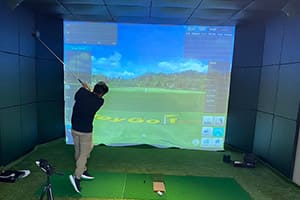 愛知県の個人様ご自宅に、弊社ゴルフシミュレーター「JoyGolf Smart+」を設置いたしました！