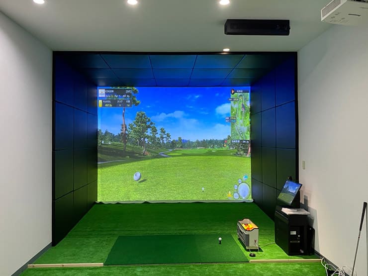 ゴルフランド社製シミュレーションゴルフ「JoyGolf Smart+」を設置