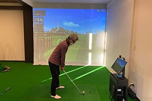 福島県の企業様に、福利厚生の一環で弊社ゴルフシミュレーター「JoyGolf Smart+」を設置いたしました！