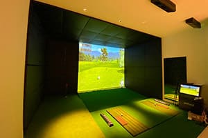愛知の個人様ご自宅に、弊社ゴルフシミュレーター「スイングプレート付きJoyGolf Smart+」を設置いたしました！