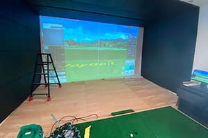 奈良の個人様ご自宅に、弊社ゴルフシミュレーター「JoyGolf Smart+」を設置いたしました！