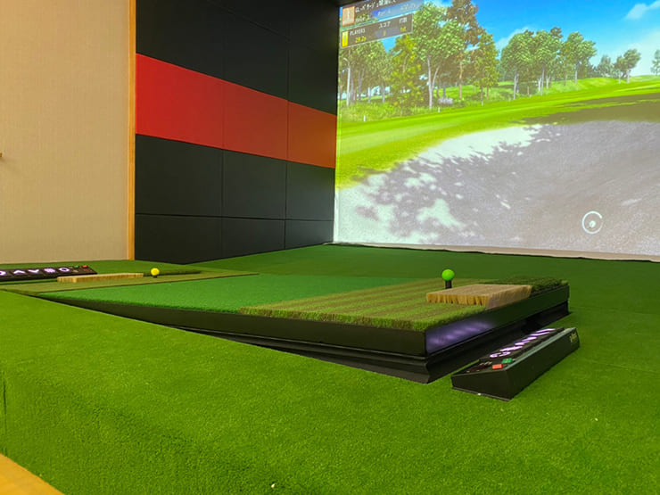 ゴルフランド社製シミュレーションゴルフ「JoyGolf Smart+」を設置