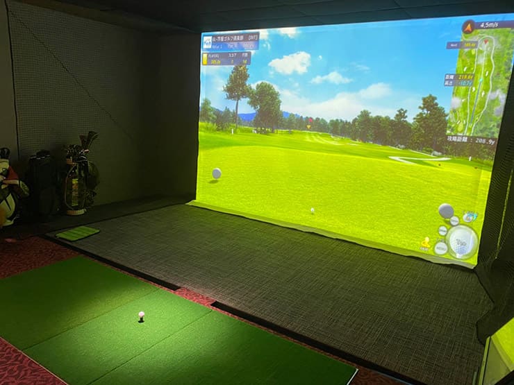 ゴルフランド社製シミュレーションゴルフ「JoyGolf Smart+」を設置