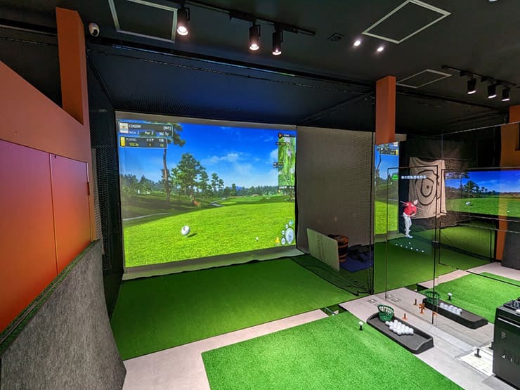 ゴルフランド社製シミュレーションゴルフ「JoyGolf Smart+」を設置