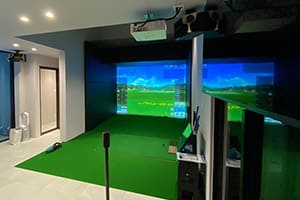 大阪の個人様ご自宅に弊社ゴルフシミュレーター「JoyGolf Smart+」を設置いたしました！