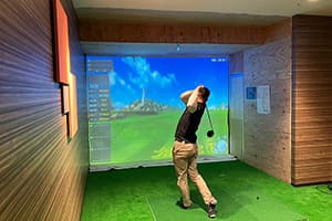 神奈川の福祉施設様に弊社ゴルフシミュレーター「JoyGolf Smart」を設置いたしました！