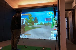 大阪の個人様ご自宅に弊社ゴルフシミュレーター「JoyGolf Smart+」を設置いたしました！