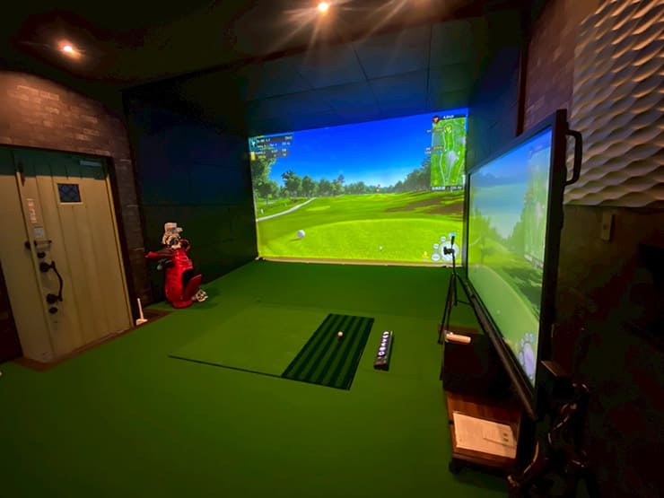ゴルフランド社製シミュレーションゴルフ「JoyGolf Smart+」を設置
