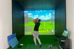 千葉の個人様ご自宅に、弊社ゴルフシミュレーター「JoyGolf Smart+」を設置いたしました！