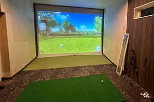 三重の個人様ご自宅に弊社ゴルフシミュレーター「JoyGolf Smart+」を設置いたしました！