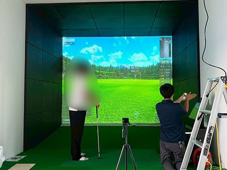 ブース完成