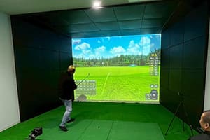 徳島の個人様ご自宅に弊社ゴルフシミュレーター「JoyGolf Smart+」を設置いたしました！
