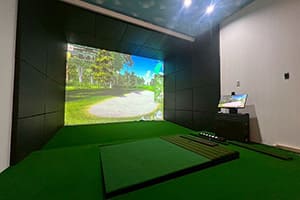 愛知の個人様ご自宅に弊社ゴルフシミュレーター「JoyGolf Smart+（スイングプレート付）」を設置いたしました！