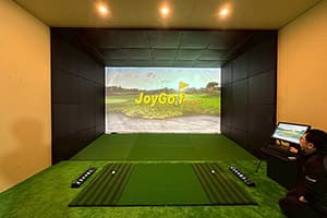 山形県鶴岡市に新規オープンする「K² Golf lounge」様に弊社ゴルフシミュレーター「JoyGolf Smart+」を設置いたしました！
