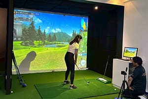 フィリピンでトレーニングジムを運営している施設に、弊社ゴルフシミュレーター「JoyGolf Smart+」を設置いたしました！