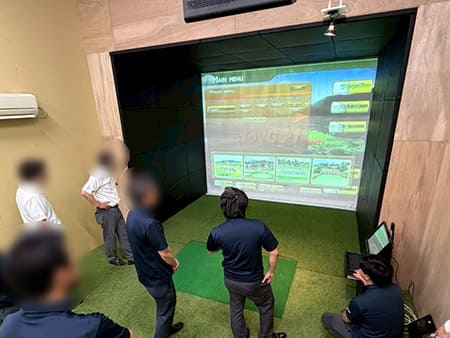 ブース完成