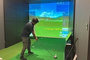 京都の個人様ご自宅に弊社ゴルフシミュレーター「JoyGolf Smart+」を設置いたしました！